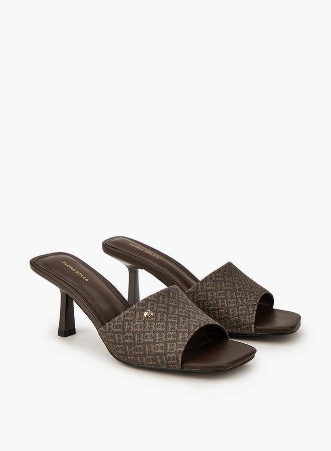 Flora Bella By Shoexpress Women's Stiletto Heel Slip-On Sandals - Image 2