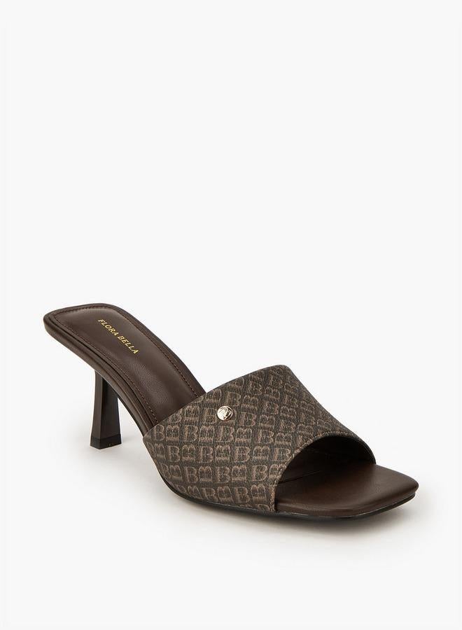 Flora Bella By Shoexpress Women's Stiletto Heel Slip-On Sandals - Image 1