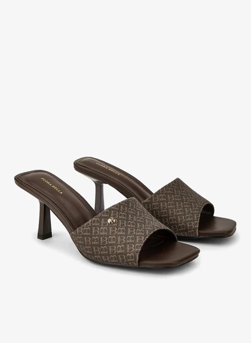 Women's Stiletto Heel Slip-On Sandals