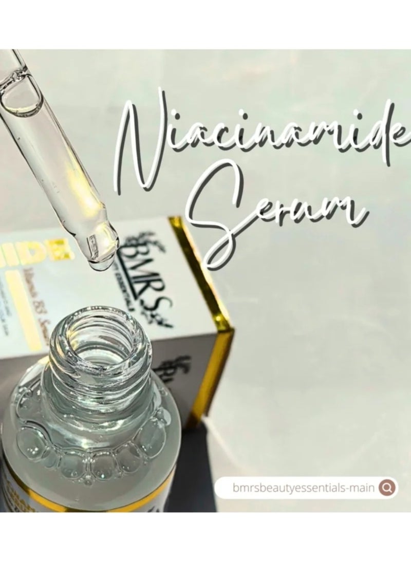 BMRS Niacinamide (Vitamin B3) & Hyaluronic Acid Serum 30ml - Image 2