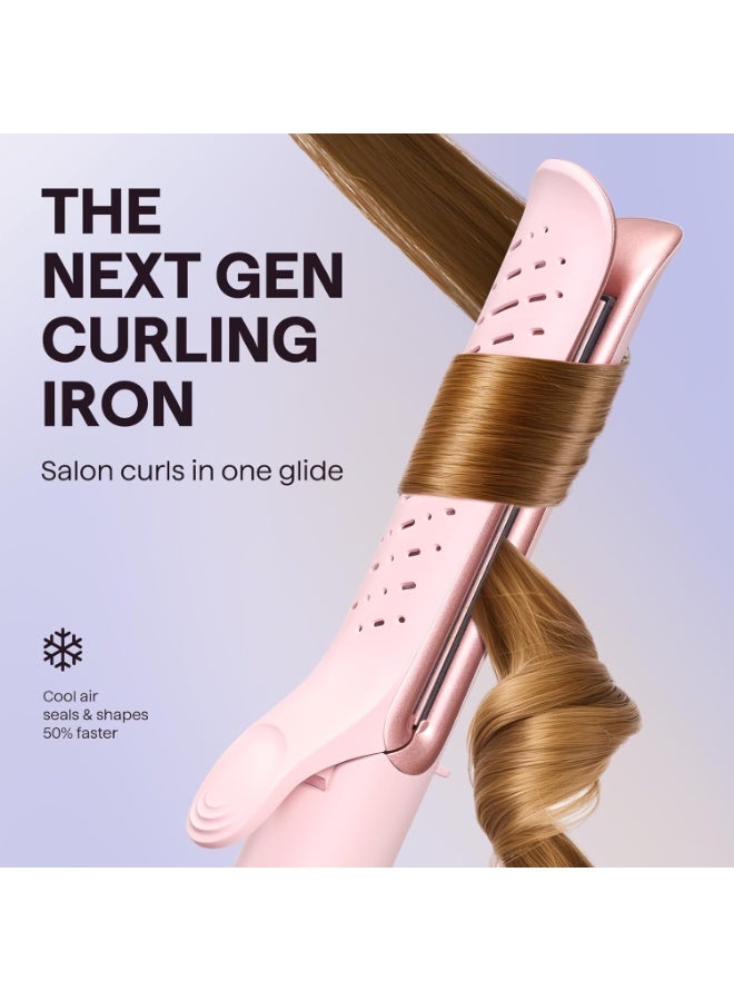 Wavytalk Airflow Styler Whirlwind Curl, Hair Straightener and Curler 2 in 1, Upgraded Curling Iron & Flat Iron Achieve One Pass Curl, Less Damage to Hair - Image 3