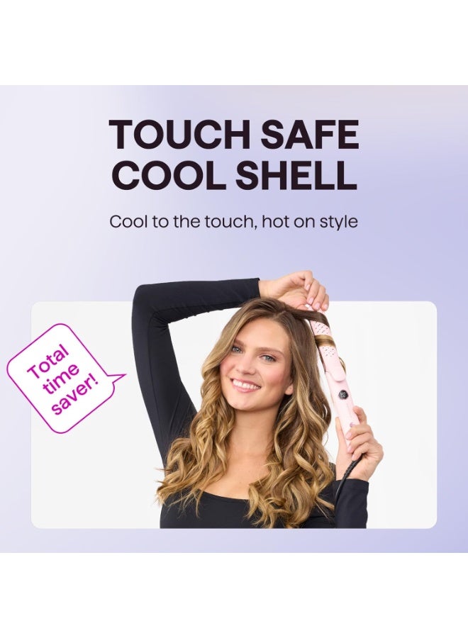 Wavytalk Airflow Styler Whirlwind Curl, Hair Straightener and Curler 2 in 1, Upgraded Curling Iron & Flat Iron Achieve One Pass Curl, Less Damage to Hair - Image 5