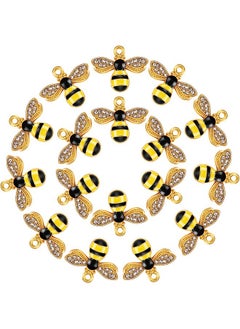 48 Pieces Bee Charms Bee Rhinestone Pendants Honeybee Jewelry Craft Charms With Holes For Jewelry Necklace Earring Bracelet Diy Making Supplies 18 X 21 Mm - pzsku/ZD98924A03DAD05DF93ECZ/45/_/1720074338/d5d5a0c0-e9a9-4f58-b3a6-ef1b0b163ae6