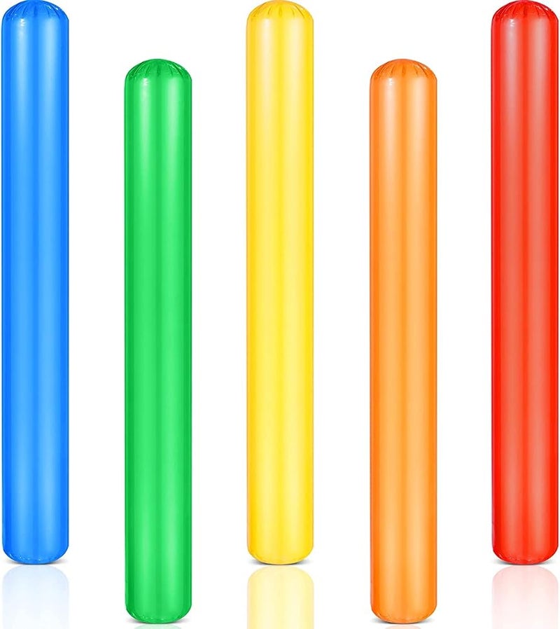 AKDC Swimming Noodles 52 Inch Floating Swimmings Pool Noodle Swim Kickboard Water Float Aid Woggle Noodles Hollow Learn Swimming Foam Diy Toys Over 5 Years Old and Adult Random Assorted Colors - Image 3