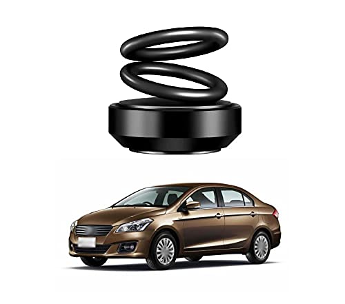 PRIKNIK Solar Energy Rotating Car Perfume with Long Lasting Organic Fragrance, Feel-Good Premium Car Air freshener Compatible with M-aruti S-uzuki C-iaz - Image 5