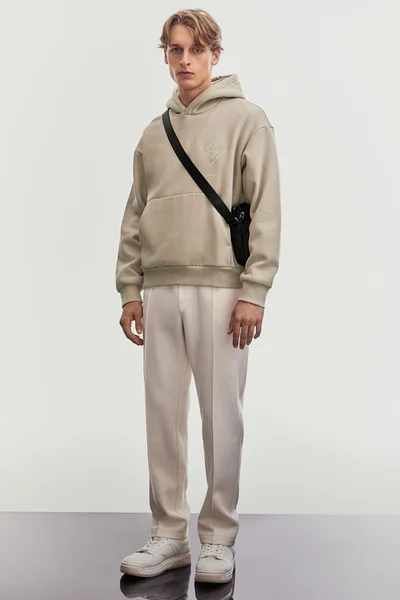 H&M Loose Fit Printed hoodie