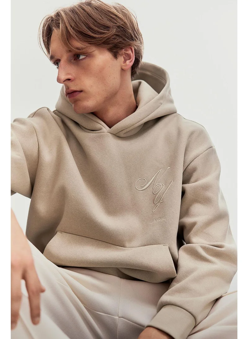 H&M Loose Fit Printed hoodie