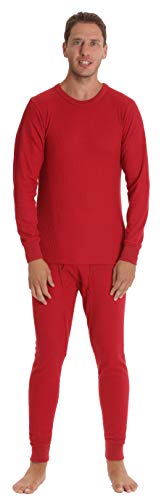 At The Buzzer Thermal Underwear Set for Men 95962-Red-XXL - Image 4