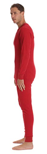 At The Buzzer Thermal Underwear Set for Men 95962-Red-XXL - Image 2