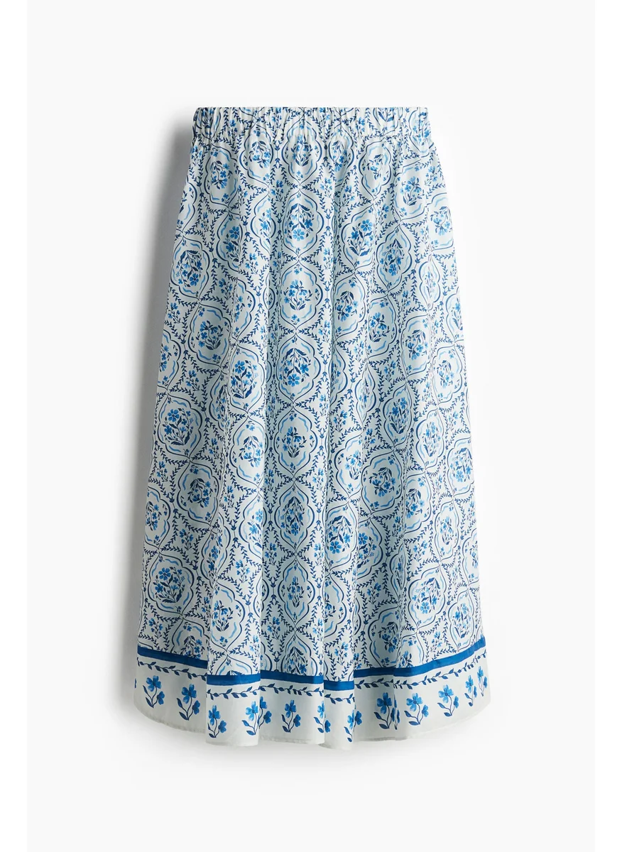 اتش اند ام Cotton Skirt