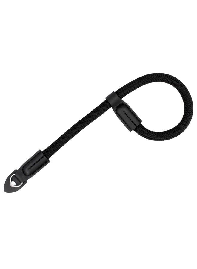 VKO Camera Wrist Strap, Rope Camera Strap Wrist for DSLR SLR Mirrorless Cameras Hand Strap Black - Image 1