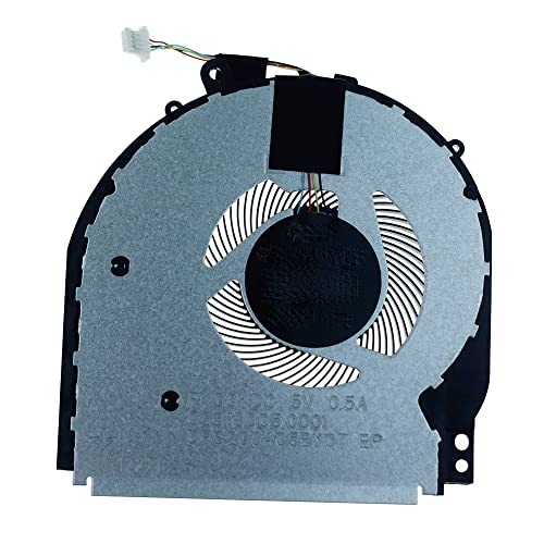 Rangale CPU Cooling Fan for HP Pavilion X360 14-CD 14M-CD 14-DH 14M-DH 15-DQ Series 14-CD005NS 14M-CD0001DX 14M-CD0003DX L18222-001(No Back Cover) - Image 1