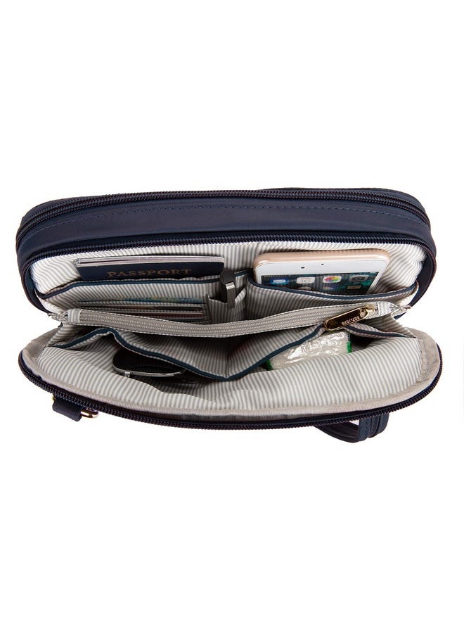 Travelon Women'S Antitheft Tailored E W Organizer Sapphire 9.5 X 7.5 X 2.5  - Image 4