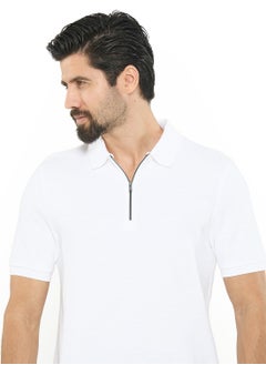 NAUTICA Slim Fit Premium Cotton Logo Polo Shirt  - Image 5