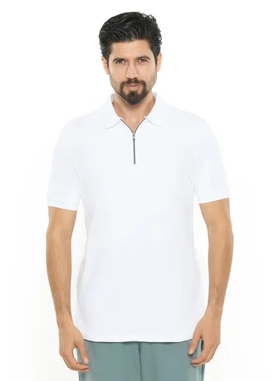 NAUTICA Slim Fit Premium Cotton Logo Polo Shirt