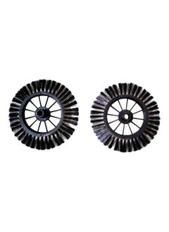 Generic 2-Piece Hand Sweeping Machine Brush H19747B Black  - Image 3