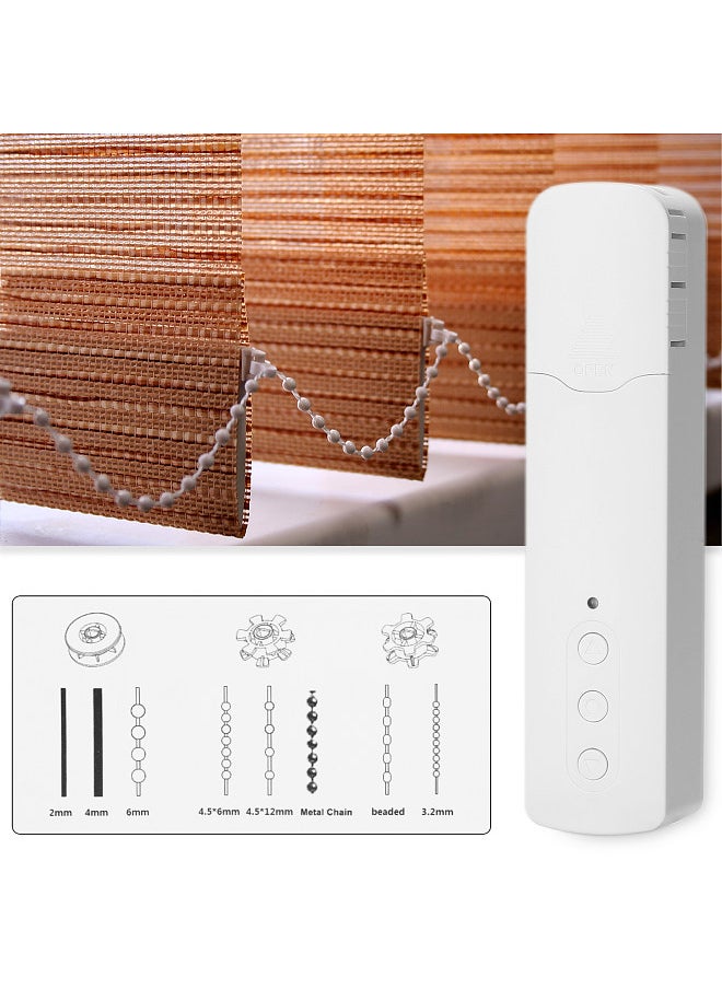 Generic - TM616EGB Tuya WiFi Rechargeable Intelligent Pull Bead Curtain Motor Intelligent Home with WiFi Converter Mobilephone APP Control Voice Control Quiet Compatible with Alexa Google Home - Image 1