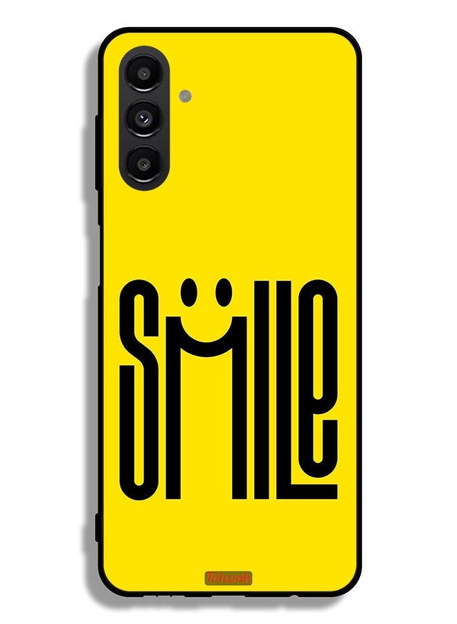 Tolwak Samsung Galaxy A04s Protective Case Cover Smile Art - Image 1