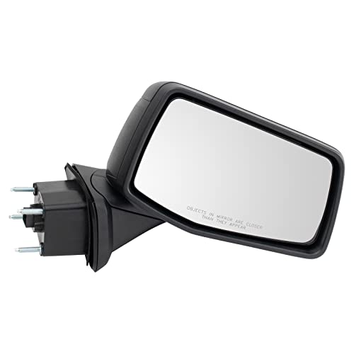 TRQ Right Mirror Manual Passenger Side Compatible with 2019-2023 Chevrolet Silverado 1500 2022 Silverado 1500 LTD GM1321582 - Image 1