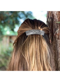 Oberon Design Horses Hair Clip, Hand Crafted Metal Barrette Made in the USA with a Large 80mm Clip by Oberon Design  - Image 3