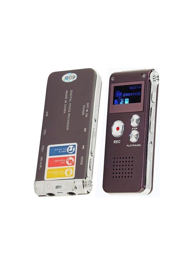 Generic Extec Digital Voice Recorder Steel (8GB)  - Image 2