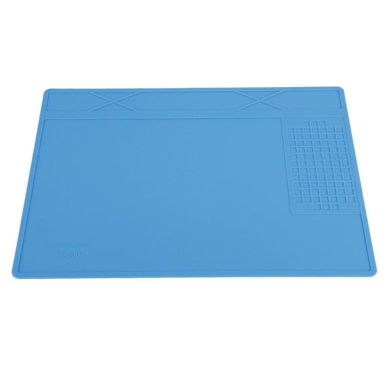 AYNEFY Solder Pad, 500℃ Heat Solder Mat, 31 X 21cm Welding Electronic Repair Mat, for Phone Repair - Image 3
