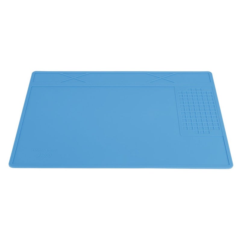 AYNEFY Solder Pad, 500℃ Heat Solder Mat, 31 X 21cm Welding Electronic Repair Mat, for Phone Repair - Image 1