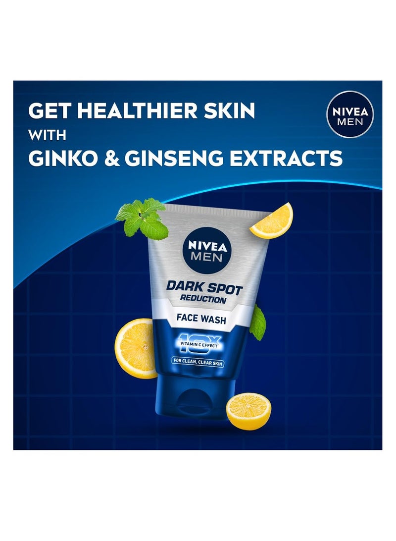 Nivea Men Dark Spot Reduction Face Wash (10x Whitening), 100 ML - Image 4