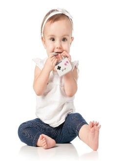 BUMKiNs Bumkins Silicone Teether, Nintendo Textured, Soft, Flexible, Sensory, Gum Soothing - Game Boy  - Image 4