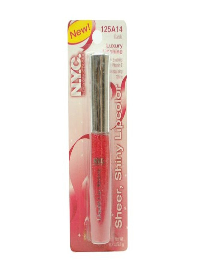 NYC N.Y.C. LUXURY SHINE SHEER, SHINY LIP COLOR #125A14 DAZZLE - Image 2