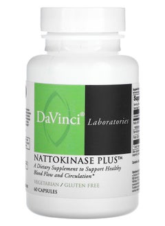 DaVinci Laboratories of Vermont Nattokinase Plus 60 Capsules 