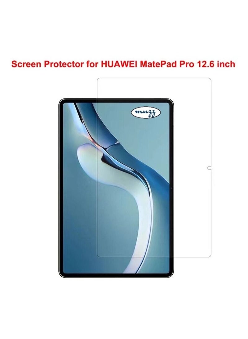 Muzz Tempered Glass Screen Protector Compatible with Huawei MatePad Pro 12.6 (2021) - Image 3