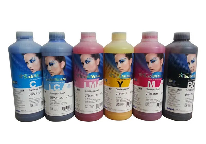 SubliNova Smart Sublimation Ink for Epson Inkjet Printers –Light Cyan 1kg | Heat Transfer Ink for Mugs, Mobile Covers & Polyester T-Shirts | High-Quality Printing Ink - Image 2