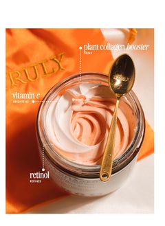 Truly Truly Beauty Vegan Collagen Anti-Aging Body Polish with Retinol, Vitamin C and Shea Butter - Whipped Body Butter for Women, Moisturizing Body Cream for Brighter, Smoother and Firmer Skin - 2 Fl. Oz  - Image 2