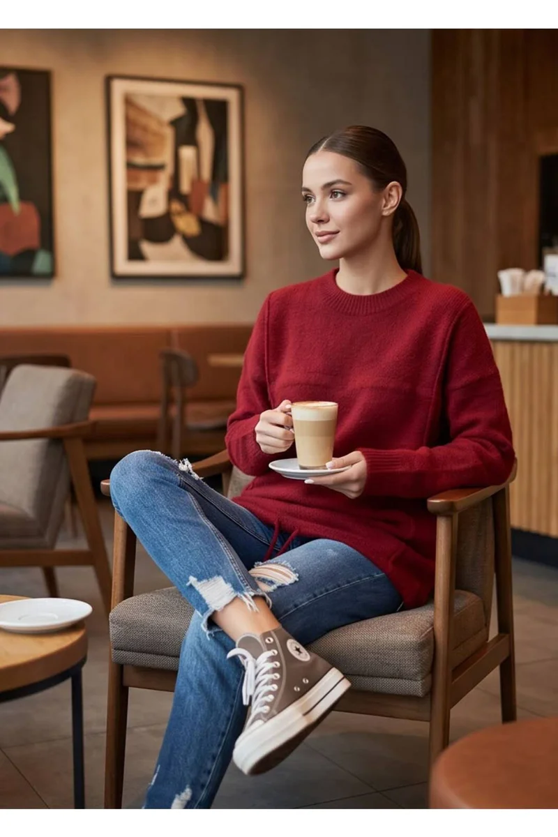 رايفان RYVAN Women's Knit Sweater
