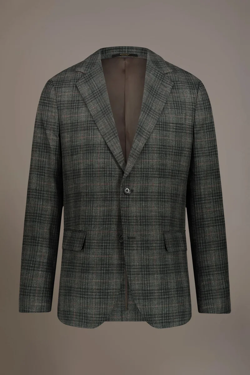 Doppelganger Single breasted jacket with flap pocket - Grey