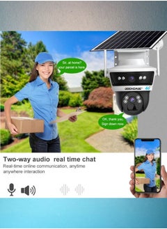 DOCKCASE 4G Security Solar 3mp Dual-Lens, 4G PTZ Outdoor Camera  - Image 5