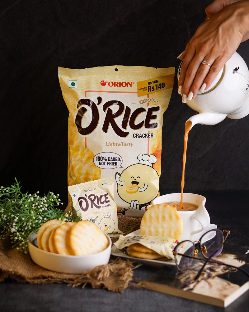 ORION Rice Cracker |O'Rice Cracker |Premium Baked Korean Snack, 5 x 14pc pack |Weekly snack pack | Healthy Rice Cakes | Monthly snack box - Image 5