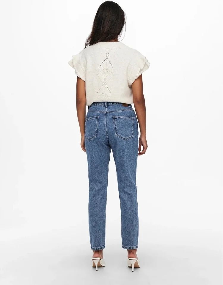 ONLY Onljagger High Mom Ankle Women's Jean Trousers