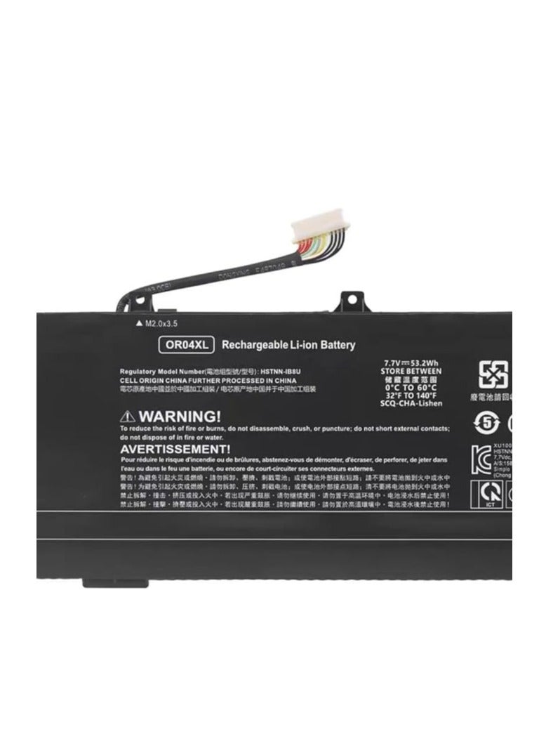Terabyte Replacement OR04XL Laptop Battery for HP EliteBook X360 830 G5 G6 HP ZHAN X 13 G2 Series OR04053XL HSTNN-IB8U HSTNN-DB9C L34209-1B1 L34209-1C1 L34209-2B1 L34449 -02 L34449-005 7.7V 53.2Wh - Image 2