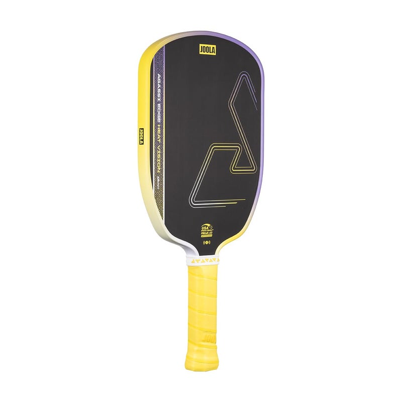 JOOLA Agassi Heat Vision 16mm Pickleball Paddle - New Shape w/Extended Sweet Spot - Textured Carbon Fiber Surface for Spin - SK Film for Less Vibration - USAP Approved - NFC Chip Enabled - Image 1