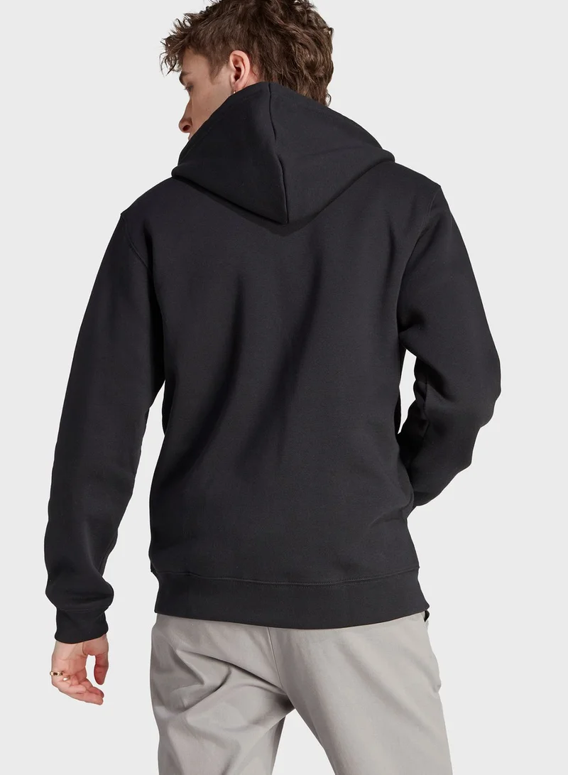 adidas Originals Trefoil Essentials Full-Zip Hoodie