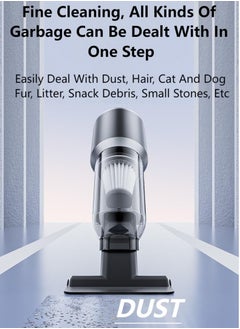 SUITU Portable Car Dual-use Cordless Vacuum Cleaner, Home Multi-function 16000pa Strong Suction Handheld Blowers  - Image 4
