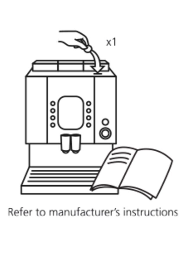 كافيتو J25، أقراص تنظيف ماكينة الإسبريسو، بدون رائحة - 60 قرصًا - Image 2
