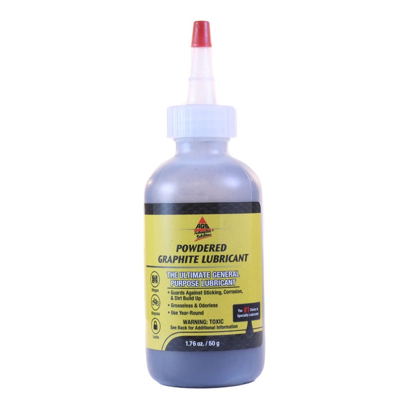 AGS Company MR ZIP Extra Fine Dry Graphite Lubricants Bottle 176oz Advanced Dry Film Lubricant Robust Home Improvement Aid Diminish Friction and Midigate Wear