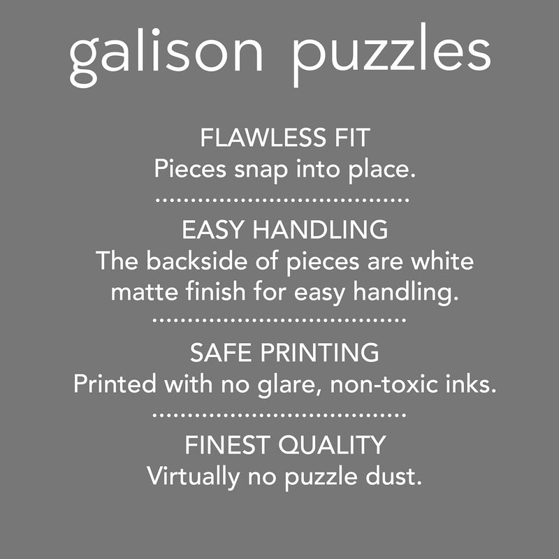 Galison Individual group scene compatible Ever Upward Grow Your Own Way 1000 Piece Puzzle Natural tone color options - Image 4