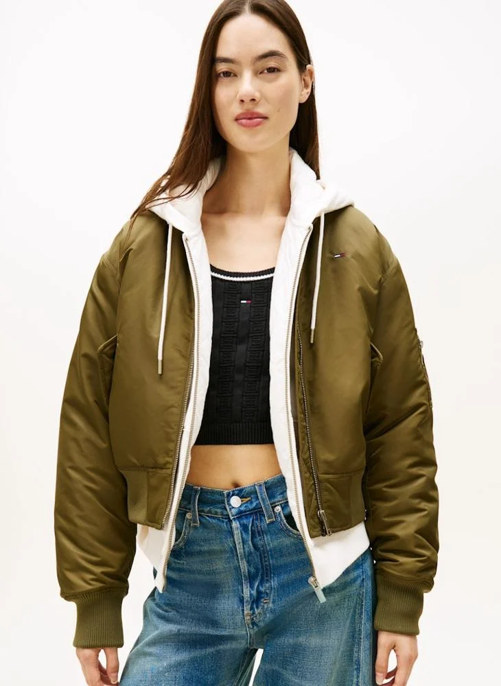 TOMMY JEANS Graphic Bomber Jacket