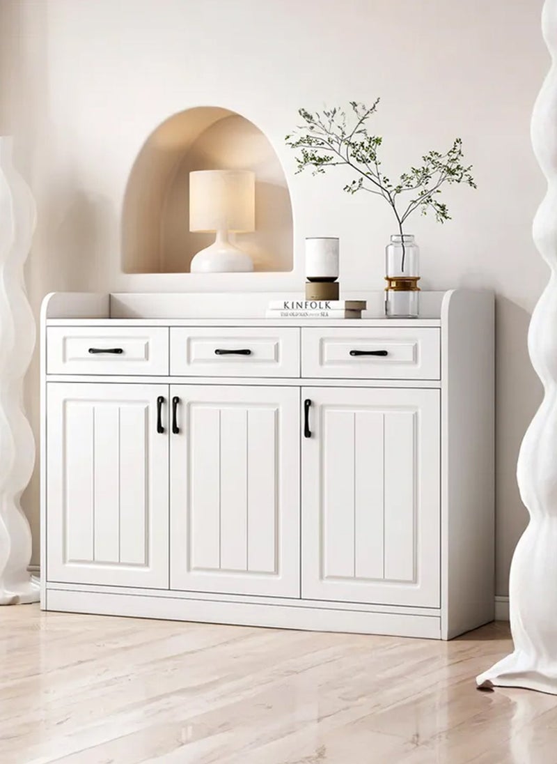 Sharpdo Coffee Corner,Kitchen Cabinets,Storage Cabinets,Cupboard with Door,Suitable for Kitchen, Living Room, Dining room,Bedroom Storage Cabinet For Kitchen Storage Cabinet With Drawers 120*34*90cm - Image 1