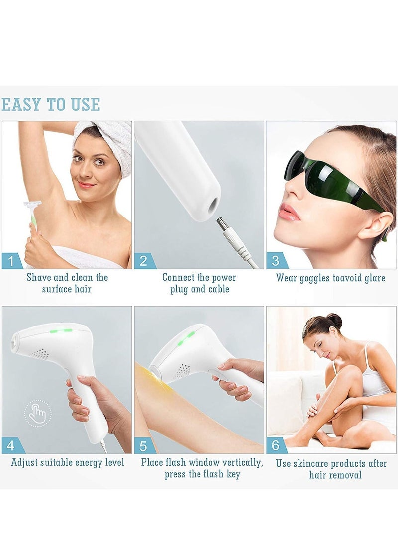 Generic IPL Hair Removal for Women and Men, Shaving Instruments 500000 Flashes  Home Use Device  - Image 5