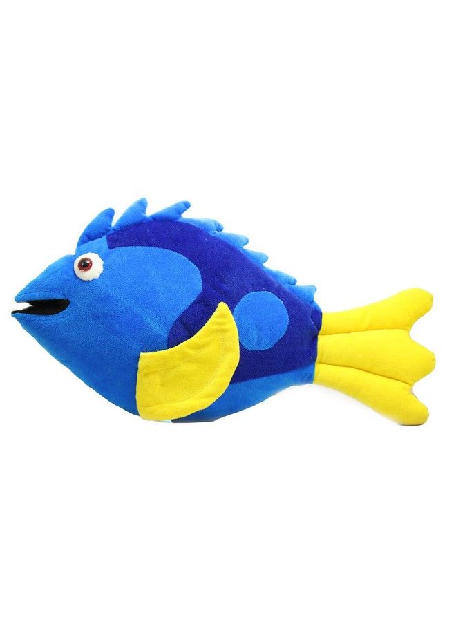 Tickles لعبة حيوان محشوة ناعمة على شكل أمواج هامسة من Finding Dory للأطفال والبنات المحبوبات كهدية عيد ميلاد (اللون: أزرق، المقاس: 46 سم) - Image 1